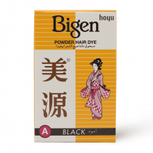 Bigen Powder Hair With Dye Black Color - 1 Kit
