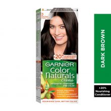 Garnier, Color Naturals, Hair Color, Dark Brown 0.3 - 1 Kit