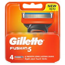Gillette Fusion Blades - 4 Pcs