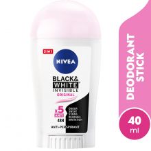 Nivea Deodorant Stick Black & White - 40 Ml