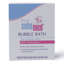 Sebamed Baby Bubble Bath With Special Natural Moisturizers Powerfully Cleans Your Baby'S Skin Without Causing Dryness - 200 Ml