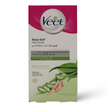 Veet Wax Strips Legs & Body For Dry Skin - 20 Pcs