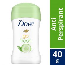 Dove, Antiperspirant Stick, Go Fresh, With Cucumber & Green Tea - 40 Gm