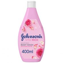 Johnson’s Body Wash - Vita-Rich, Soothing Rose Water - 400 Ml