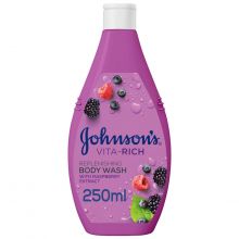 Johnson’s Body Wash - Vita-Rich, Replenishing Raspberry Extract - 250 Ml