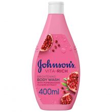 Johnson’s Body Wash - Vita-Rich, Brightening Pomegranate Flower - 400 Ml