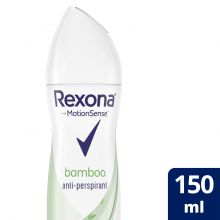Rexona Motionsense Deodorant Spray Antiperspirant Bamboo Dry - 150 Ml