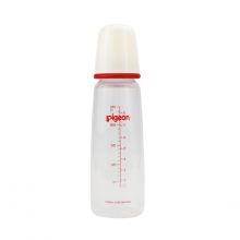 Pigeon Plastic Bottle With White Cap Bpa Free - 240 Ml