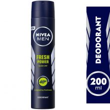 Nivea Deodorant Spray Fresh Power Men A Powerful Protection - 200 Ml