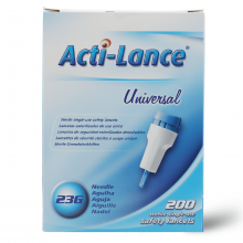 Acti-Lance Diabetic Lan Universal - 23 G - 200 Pcs