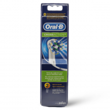 Oral-B Brush Heads Eb50-2 Cross Action - 2 Pcs