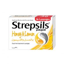 Strepsils, Lozenges Honey & Lemon - 36 Pcs