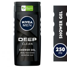 Nivea, Shower Gel, Deep Clean - 250 Ml