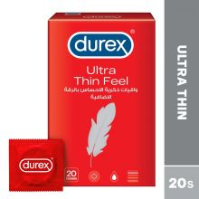 Durex Condom Feel Ultra Thin - 20 Pcs