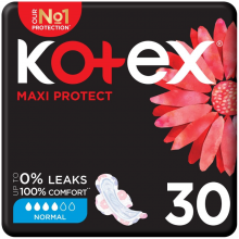 Kotex Maxi Normal Designer Pads - 30 Pcs