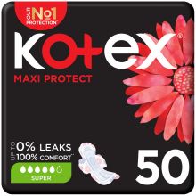 Kotex Maxi Super Pads Comfort - 50 Pcs