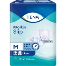 Tena Adult Diapers Slip Plus Medium - 10 Pcs