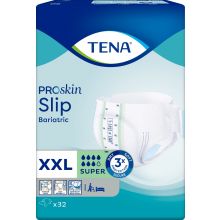 Tena, Adult Diapers, Slip, Super Bariatric Xxlarge - 32 Pcs