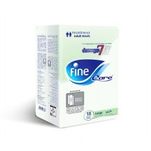 Fine Care, Adult Diaper, Large Size - 18 Pcs