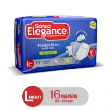 Sanita Elegance Adult Diapers Night Large - 16 Pcs