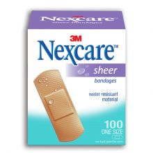 3M, Nexcare™, Sheer Bandages 72X25Mm Plasters - 100 Pcs