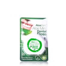 Aloedent, Aloe Mint, Dental Floss With Aloe Mint Flavour - 30 M