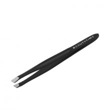 Beautytime, Tweezer Slant Gunmetal Finish - 1 Pc