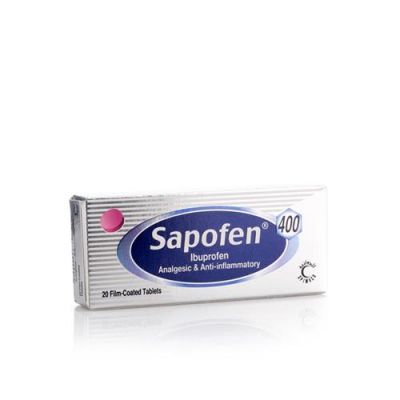 Sapofen 400 Mg For Anti-Inflammatory - 20 Tabs
