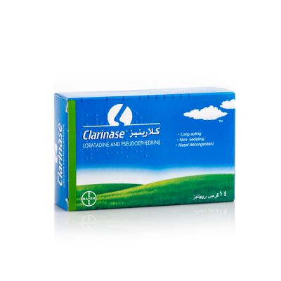 Clarinase, Relieves Cold & Allergy - 14 Repetabs