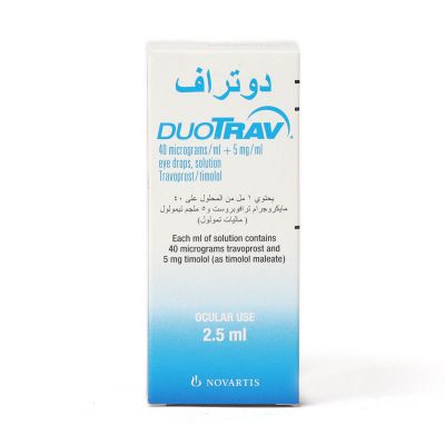 Duotrav, Eye Drops - 2.5 Ml