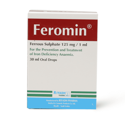 Feromin, Drops, Iron Supplement - 30 Ml