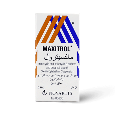 Maxitrol, Eye Drops , For Inflammation - 5 Ml