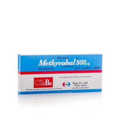 Methycobal 500 Mcg, Vitamin B Supplement - 30 Tablets