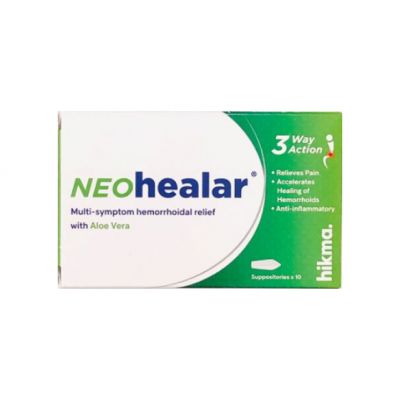 Neohealar, Suppositories For Hemorroid - 10 Pcs