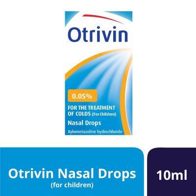 Otrivin Child, Nasal Drops, Relieves Allergy - 10 Ml