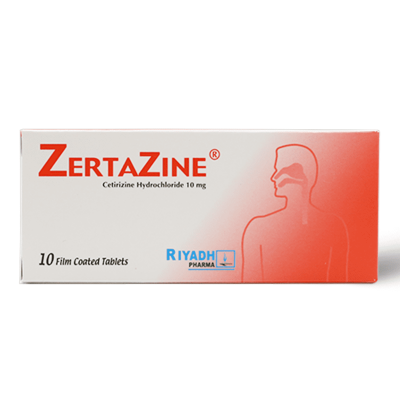 Zertazine 10Mg 10 Tablets