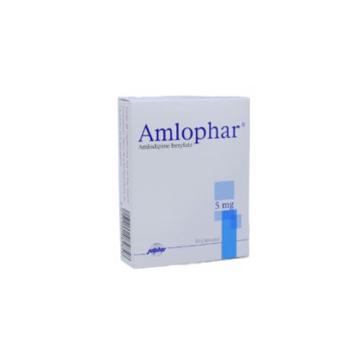 Amlophar, Amlodipine Besylate, 5 Mg - 30 Capsules