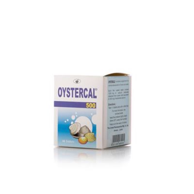 Oystercal 500 Mg, Calcium Supplement, For Bone Health - 60 Tablets