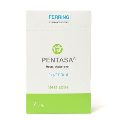 Pentasa, Mesalazine 1 Gm, Rectal Suspension - 7 Pcs