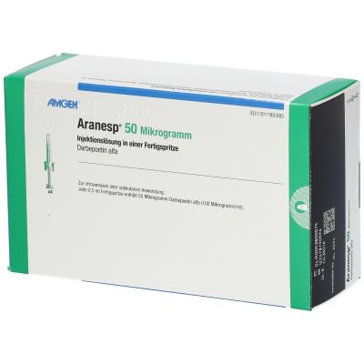Aranesp, Darbepoetin 50 Mcg - 4 Syringes