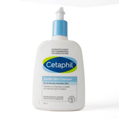 Cetaphil, Gentle Skin Cleanser, Face & Body, Sensitive & Dry Skin - 500 Ml