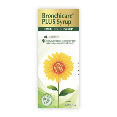 Bronchicare Plus, Syrup, Relieves Cough - 150 Ml