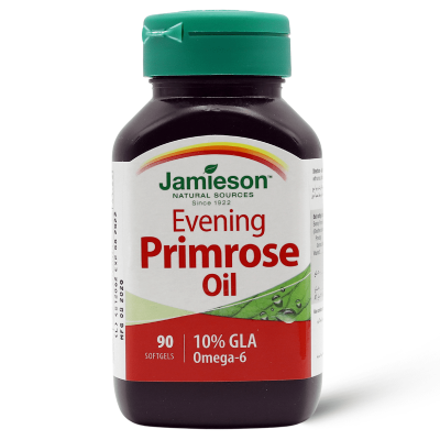 Jamieson, Dietary Supplement, Evening Primrose - 90 Capsules
