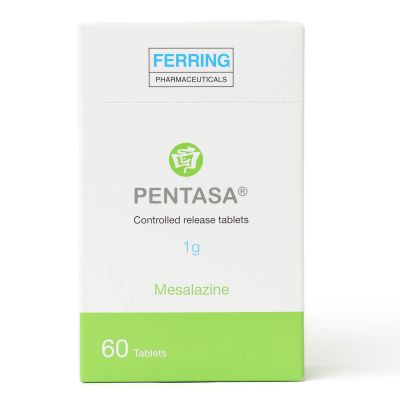 Pentasa, Controlled, 1 Gm, Release - 60 Tablets