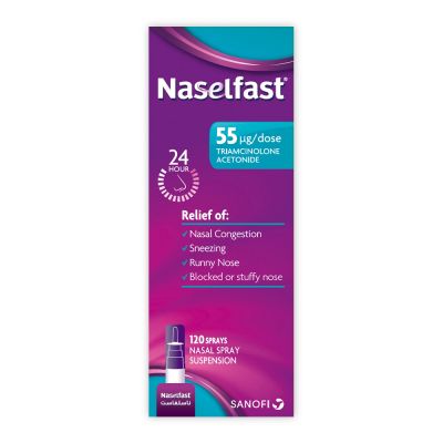 Nasacort AQ, Nasal Spray, Relieves Allergy - 1 Spray