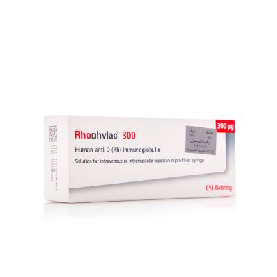 Rhophylac 300 Mcg, Anti-D, Rh Syringe - 1 Kit