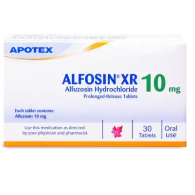 Alfosin Xr, Alfuzosin Hydrochloride, Extended-Release Tablet, 10 Mg - 30 Tablets