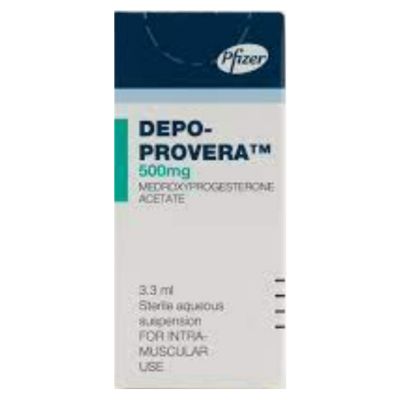 Depo-Provera, Medroxyprogesterone 500 Mg, For Intramuscular Injection - 1 Vial