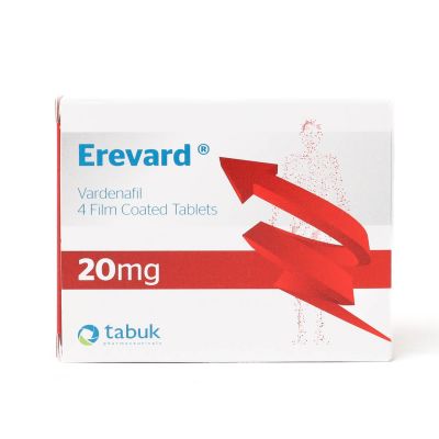 Erevard, Vardenafil, Tablet, 20 Mg - 4 Tablets