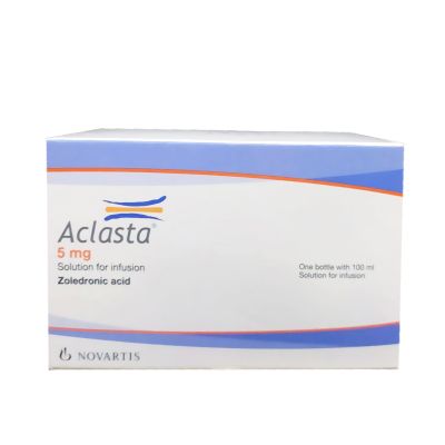 Aclasta, Zoledronic Acid, 5 Mg Solution - 100 Ml